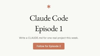 What is Claude Code? | Claude Code Episode 1