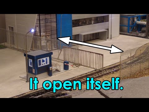 Build a Servo Controlled Gate for Modelrailroad Layout
