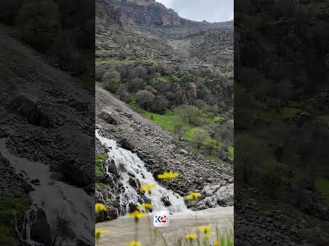 لقطات جذابة من "كانيه جن" في وادي علي بك بقضاء روزاندز (اربيل).. الفيديو : محمد دركليي 