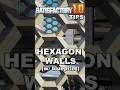 Hexagon Walls. Revisiting Satisfactory 1.0 Design Tips