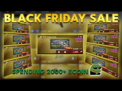 CrossFire PH - BLACK FRIDAY SALE 2025 (SPENDING 2000+ ECOINS 🤑)