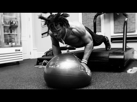 Cam Newton is grinding!!- He's ready to prove his doubters wrong