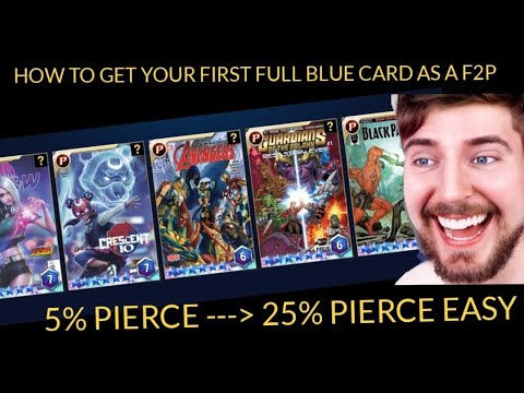 HOW TO GET YOUR FIRST 5% PIERCE CARD - Marvel Future Fight