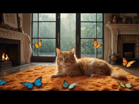 Peaceful Music to Soothe and Calm Cats😽 + Relaxing Sleep Music,Music to Help Your Cat Sleep