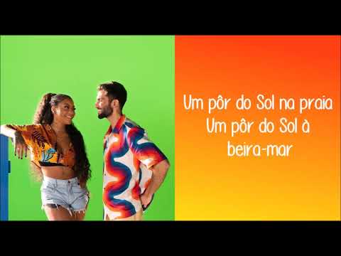 Silva & Ludmilla - Um Por Do Sol Na Praia (LETRA)