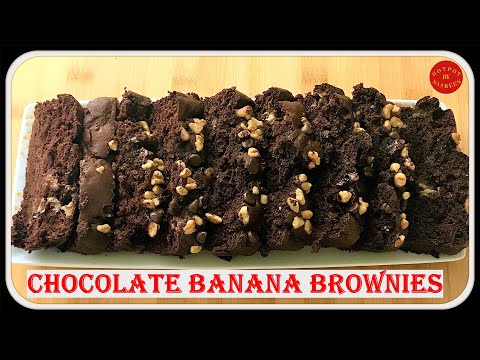 How to make Chocolate Banana Brownies | Hotpot By Nasreen