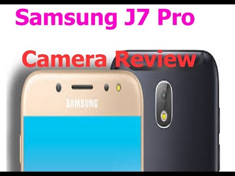 Samsung J7 Pro Camera Review  Sample Picture and video test Bengali. Video