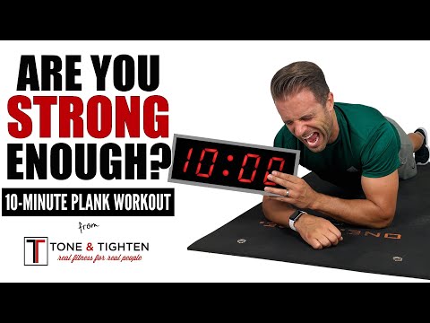 Total Plank Challenge | 10-Minute Plank Core Workout Video