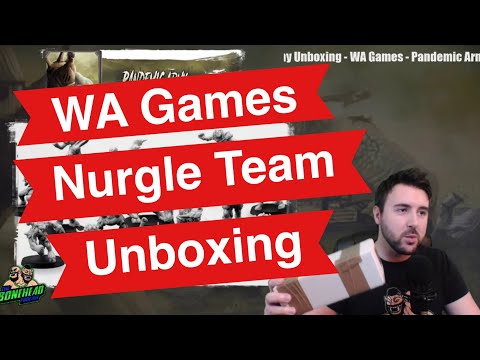 WA Games Nurgle Team (Pandemic Army) Unboxing!