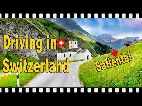 Driving in Switzerland [1]  Drive to the pristine Safien Valley