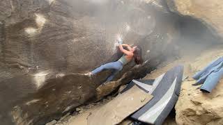 Video thumbnail de Jarash, V6. Joe’s Valley