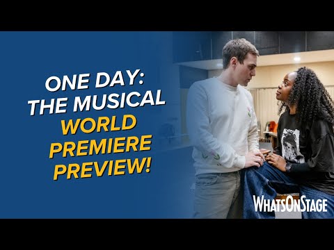 One Day: The Musical | Jamie Muscato and Sharon Rose in rehearsals