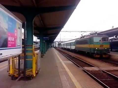 Příjezd Sp 1849 a R 1268 - Hradec Králové hl.n.