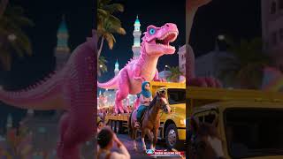 Download lagu takbir keliling meriah maskot dinosaurus pink  #takbiran #idulfitri #disney #dinosaurus mp3