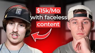 How He Makes $15k/month with a Faceless Instagram page