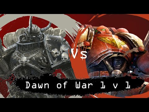Dawn of War Soulstorm 1 v 1 Chaos Space Marines (Jonne) vs Space Marines (MARS)