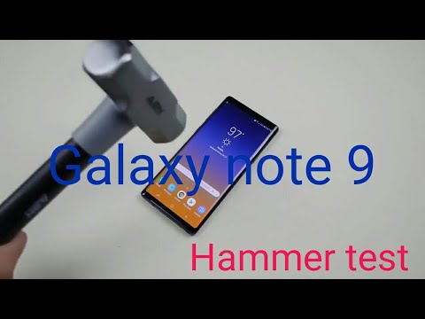 Samsung Galaxy Note 9 Hammer & Knife Test - Will it Explode? SmartTips