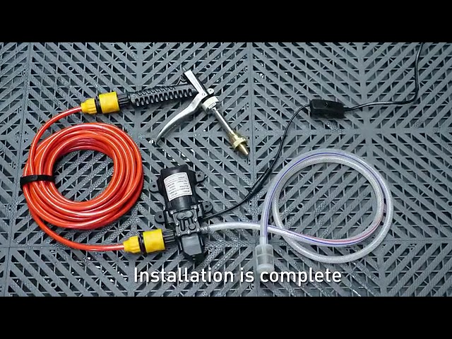 مضخة مياه كهربائية محمولة لغسل السيارات ومكيفات ال...