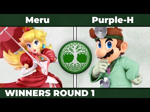 Yggdrasil | Meru (Peach) vs Purple-H (Dr. Mario) | Winners Round 1