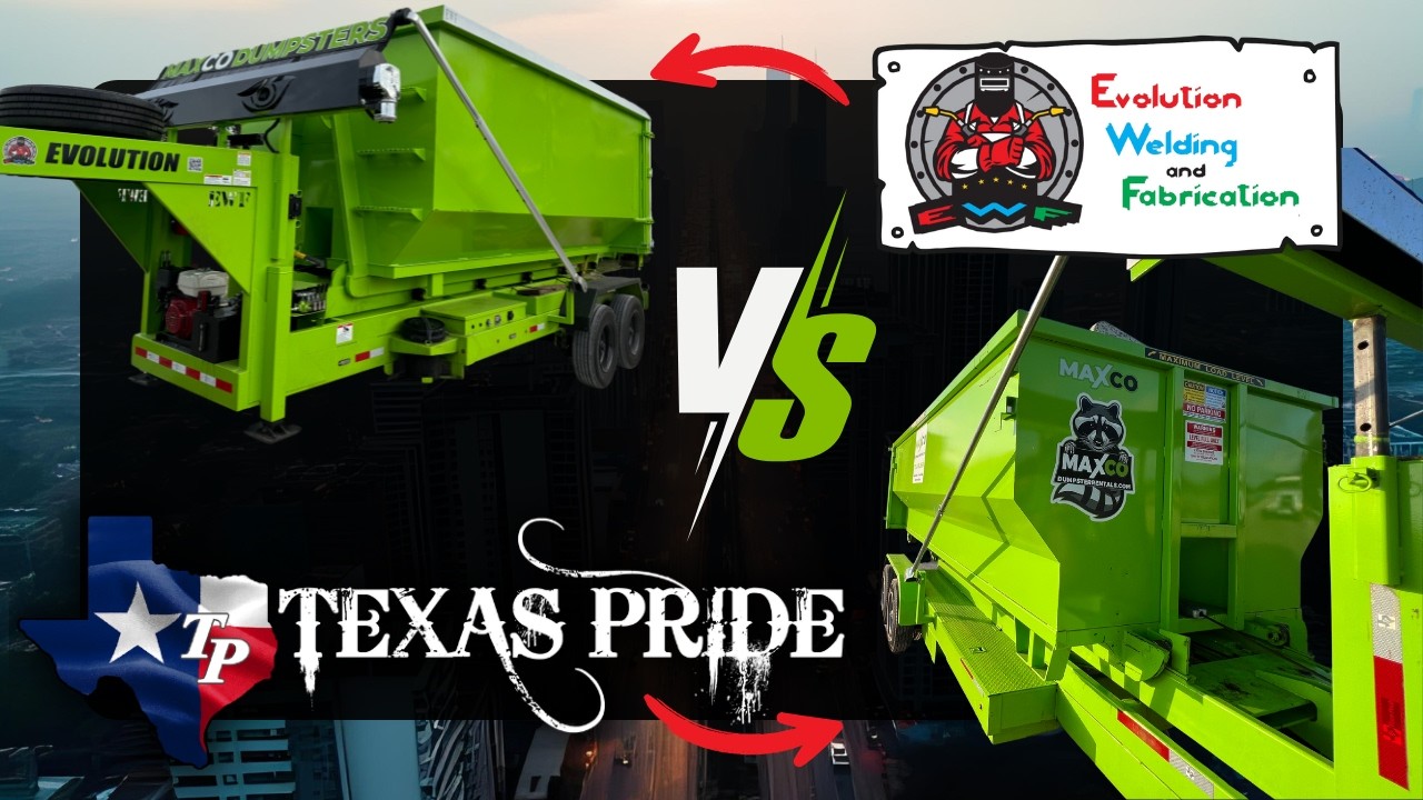 Texas Pride VS Evolution Weldings | Roll off Trailer Comparison