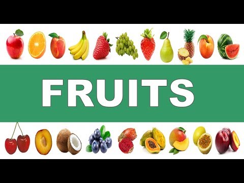 ✅ Las Frutas en Inglés 🍎 🍊 🍉 🍇 🍓