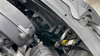 Audi A4 AC Condenser Fan Motor Repair (Temporary repair)