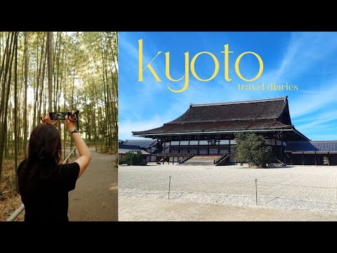 Impressions of Kyoto I Kyoto station, Arashiyama, Kyoto Palast I Japan travel vlog pt3