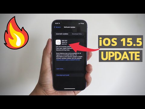 iOS 15.5 Update on iPhone 12 !