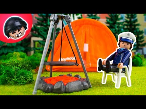 KARLCHEN KNACK - Tonis Campingabenteuer - Playmobil Polizei Film #67