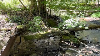 Continuing along the Lehigh Valley railroads Bowman’s Creek branch.