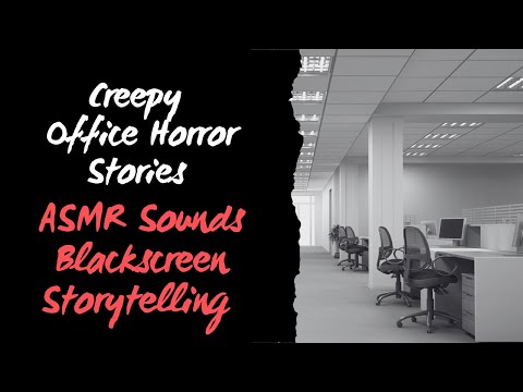 Creepy Office Horror Stories | Workplace Nightmares, Stalkers & Obsession (ASMR Rain & Thunder) 🌧️🔪