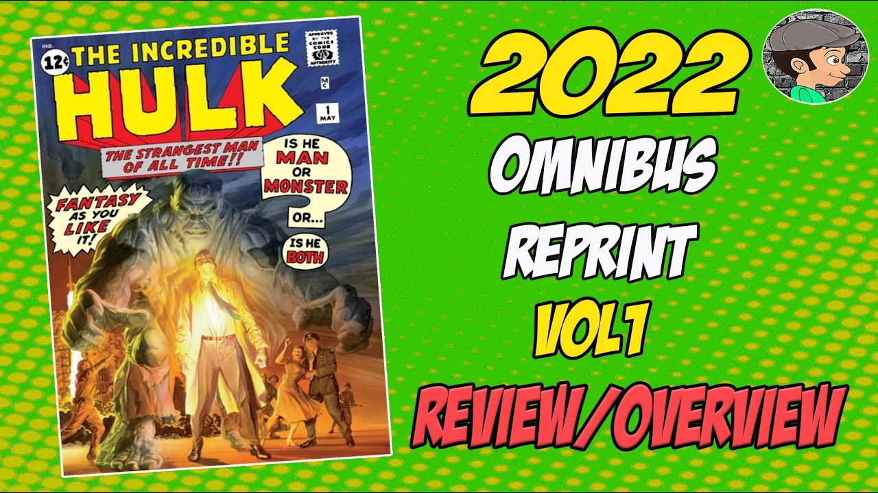 THE INCREDIBLE HULK Omnibus Vol 1 (2022) Reprint  WARNING: PRINT ERROR