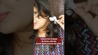 acne & frizzy hair Satin pillow cover scrunchies combo @ 349