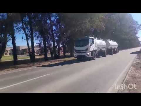 CAMIONES EN RP1 , SAN FRANCISCO , CORDOBA , ARGENTINA , VIDEO 301