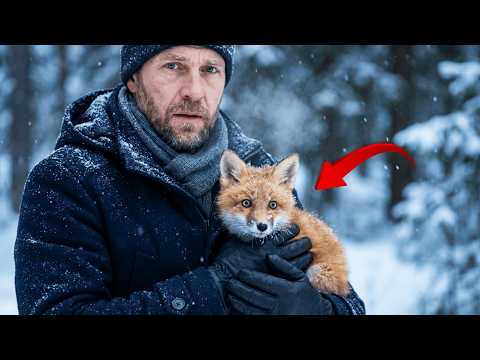 I Found a Frozen Fox Cub in the Snow… This is Her Incredible Recovery