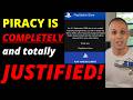 Sony stole what you purchased AGAIN: piracy is COMPLETELY JUSTIFIED