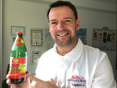 Do not remove mold with vinegar