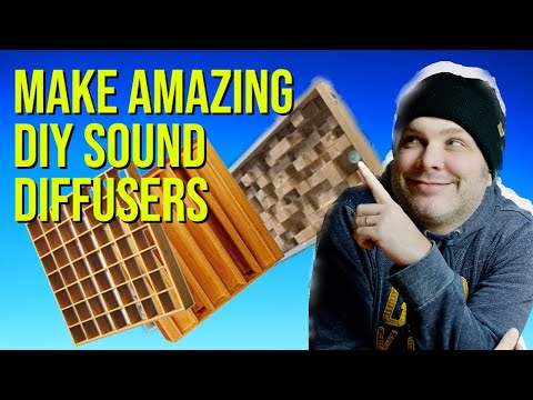 DIY Sound Diffuser Projects That will improve your studio (Top 5)