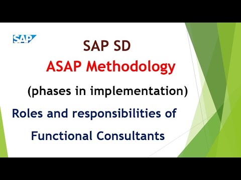 ASAP methodology || phases in Implementation || SAP SD || SAP SD Tutorials
