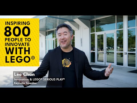 Innovation & LEGO® SERIOUS PLAY® Keynote Speaker | Leo Chan | Interactive, Engaging, Memorable Talks