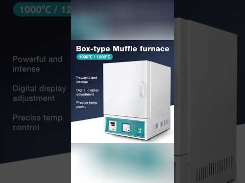 MF03-06【2L/7L-1000 ° C/1200 ° C Box type Muffle Furnace】#lab #laboratory #machine  #mufflefurnace