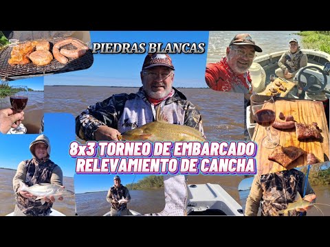 8x3 TORNEO DE EMBARCADO PIEDRAS BLANCAS RELEVAMIENTO DE CANCHA #stancofishing #pesca #torneo 