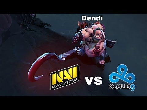 Pudge Dendi Na'Vi vs c9 Dota 2 Champions League S2