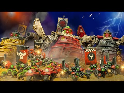 EPIC ORK WAR HORDE: Painting over 100 Orks in 6mm