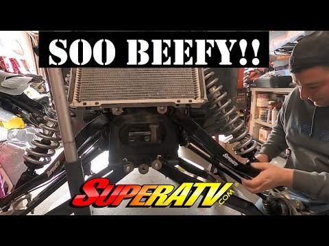 SuperATV SUPERBEEF Front A Arms Can Am X3 MAX - EP 36