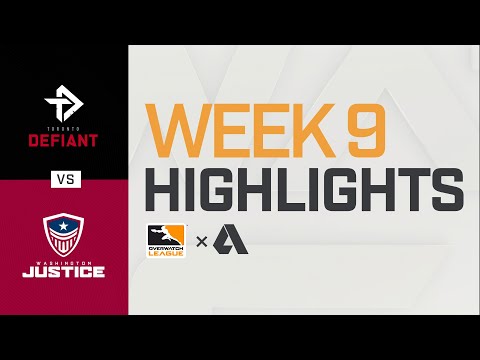 Highlights | Toronto Defiant vs Washington Justice | Week 9 Day 1