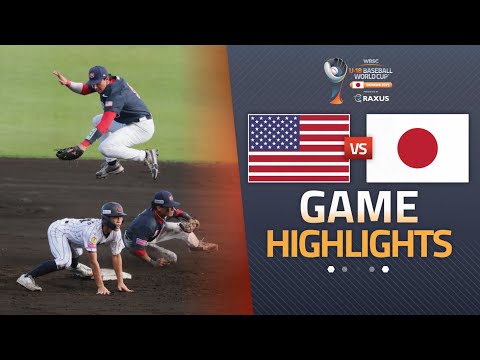 HIGHLIGHTS | 🇺🇸 USA vs 🇯🇵 Japan | WBSC U-18 Baseball World Cup 2025