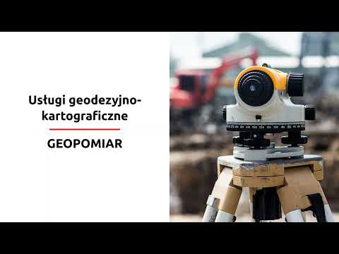 Geopomiar s.c. Usługi Geodezyjne A.Wójcik-A.Wójcik - video