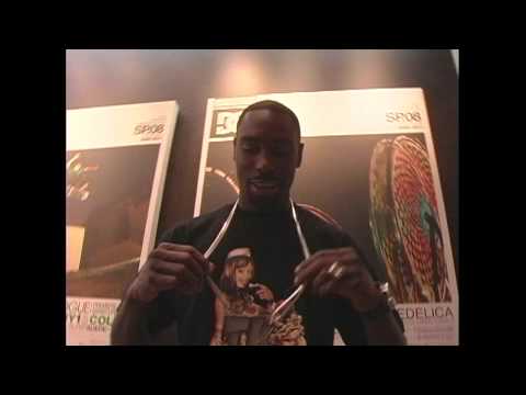 Terry Kennedy Shout out to Jemini Concrete.. AkA Jem Cretes at D.C shoe Opening in L.A