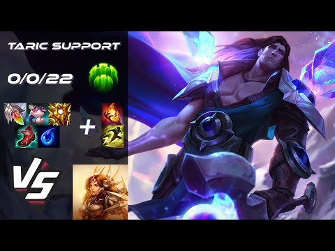 SUPPORT Taric vs Leona - EU Grandmaster Patch 25.19